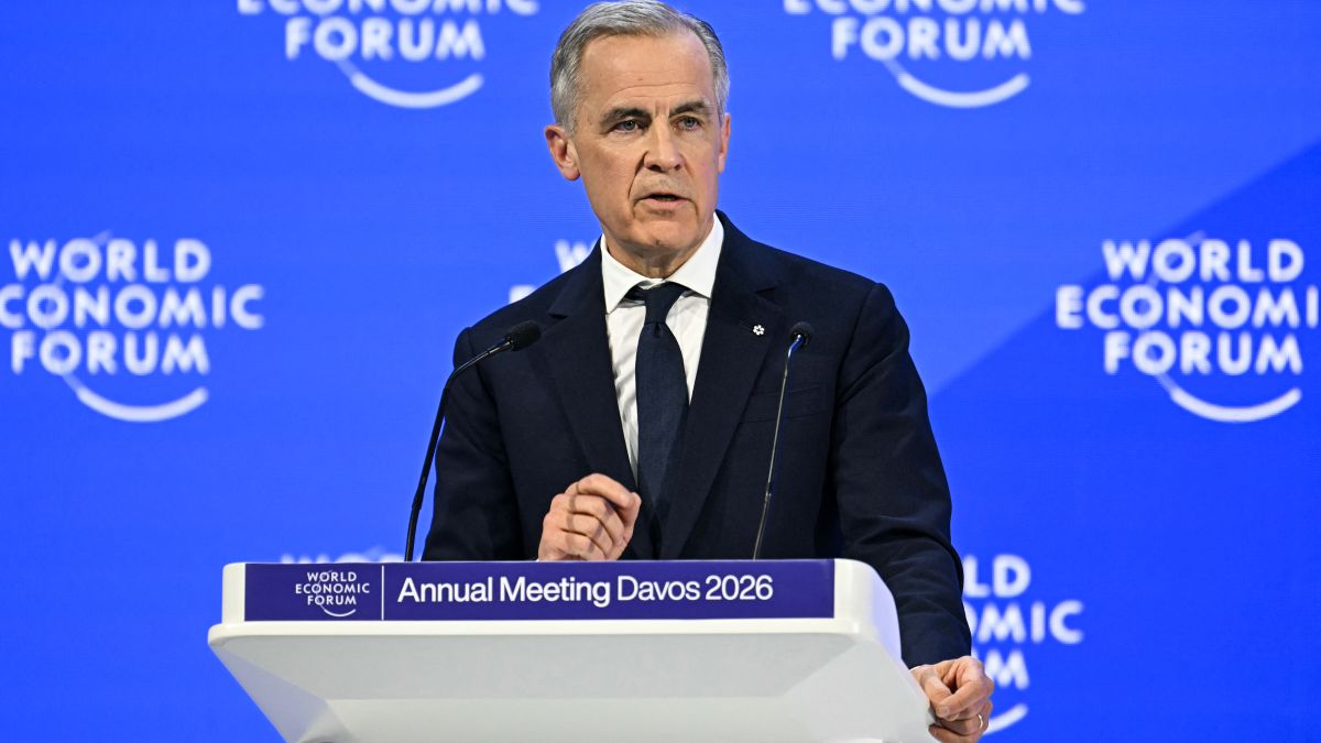 Carney warns world order ‘rupture’ as U.S.–Greenland standoff looms large at Davos