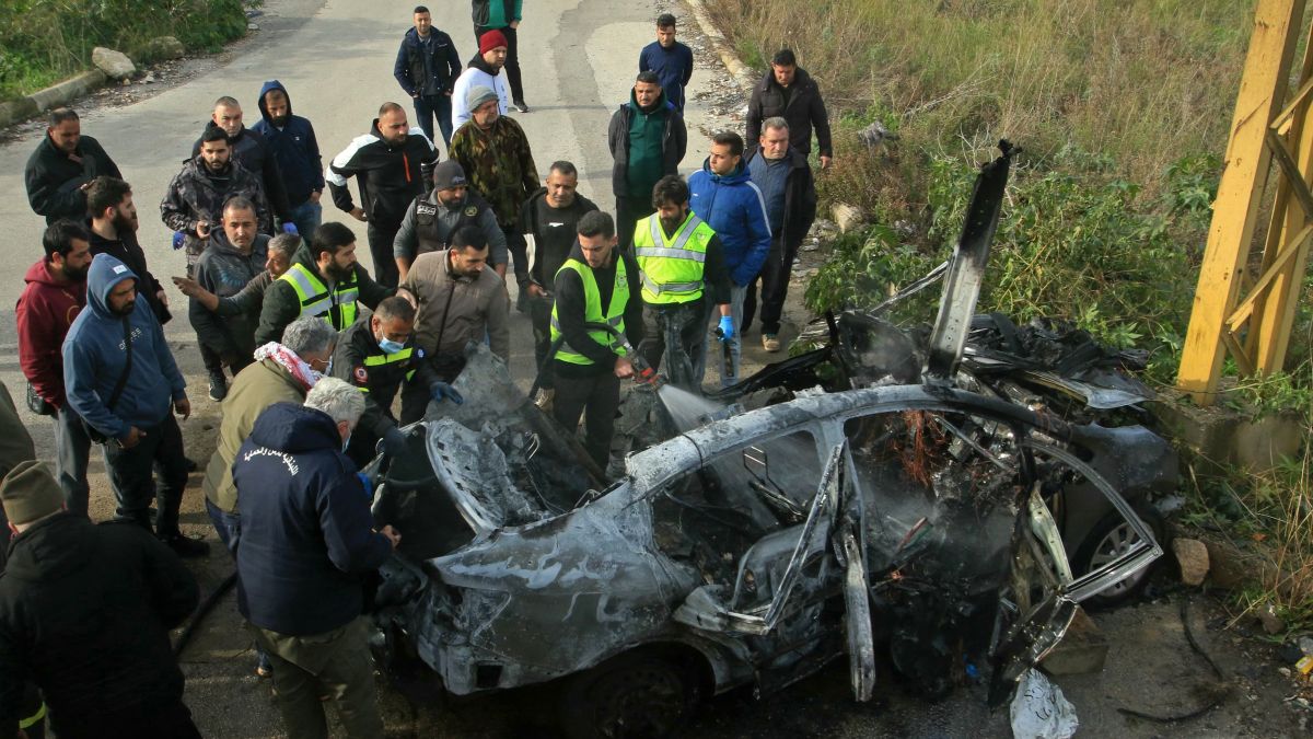 Israeli drone strike kills Lebanese civilian in southern Lebanon.
