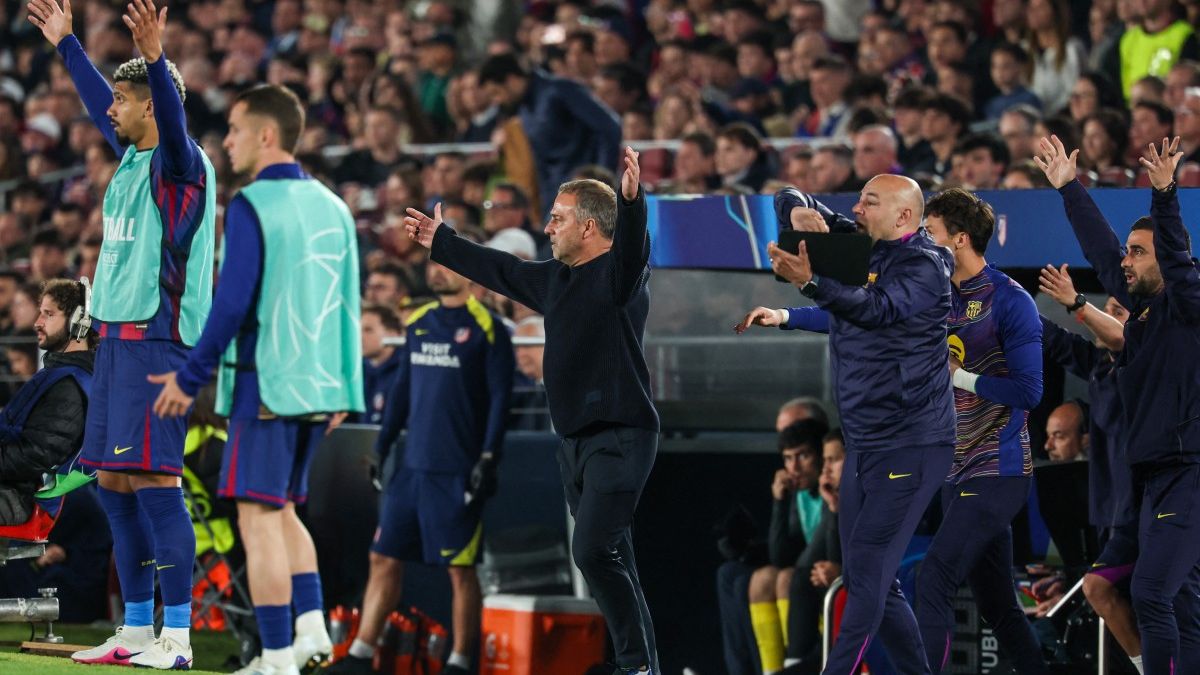 برشلونة يدرس تقديم شكوى رسمية ضد حكم مباراة أتلتيكو