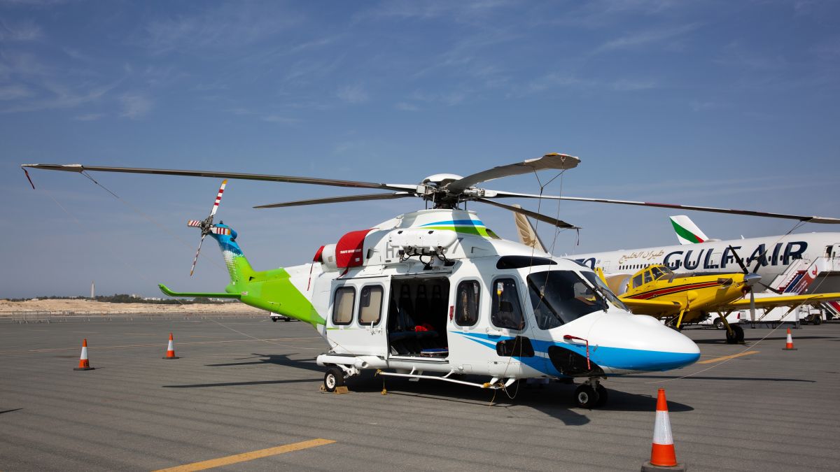 Saudi Aramco helicopter