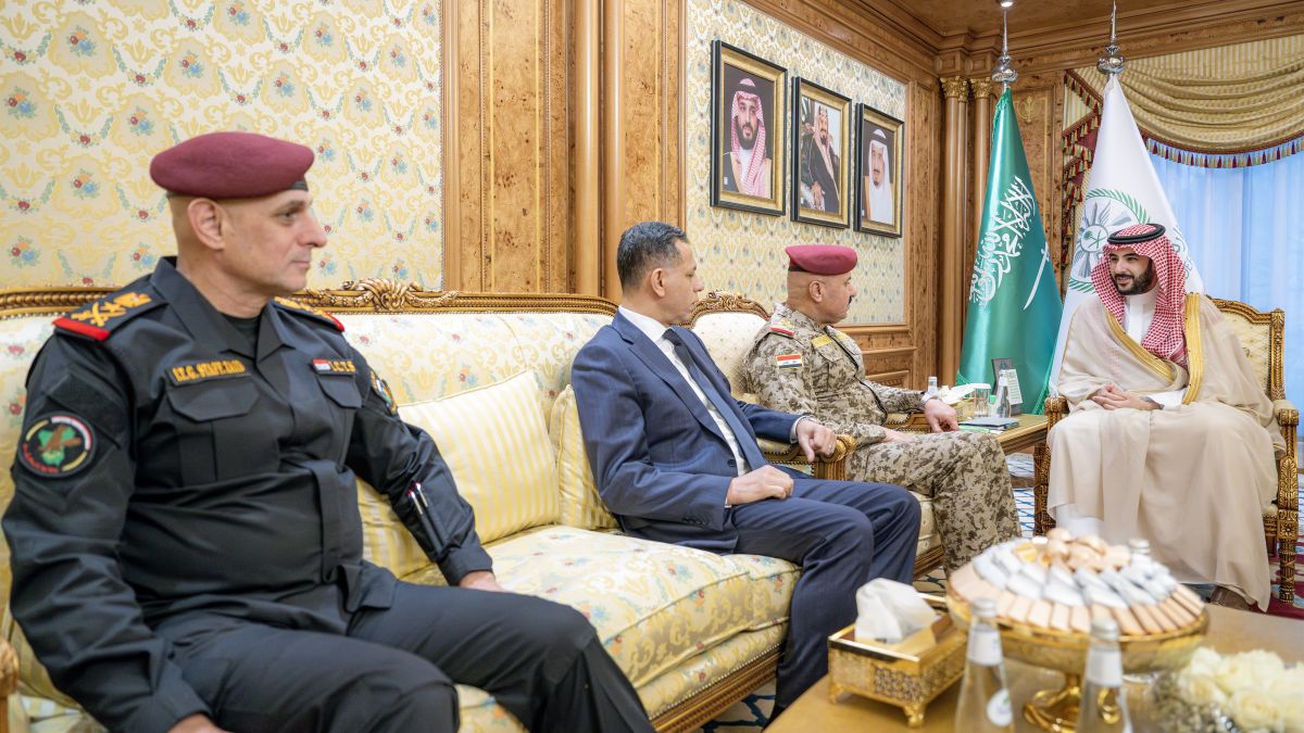 Saudi defense minister meets Iraqi security officials amid regional tensions