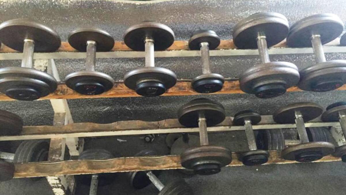 dumbells Amman Jordan gym