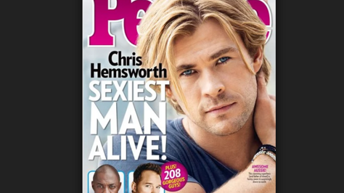 2014: كريس هيمسوورث (35 عامًا)