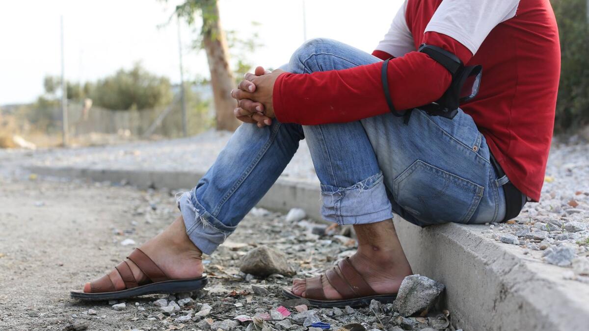 “ISIS told me that they’d come get me when it was time. When they came to my house, I was hiding, so they took my neighbors instead. Everyone they took that day was killed by American planes.” (Lesvos, Greece)