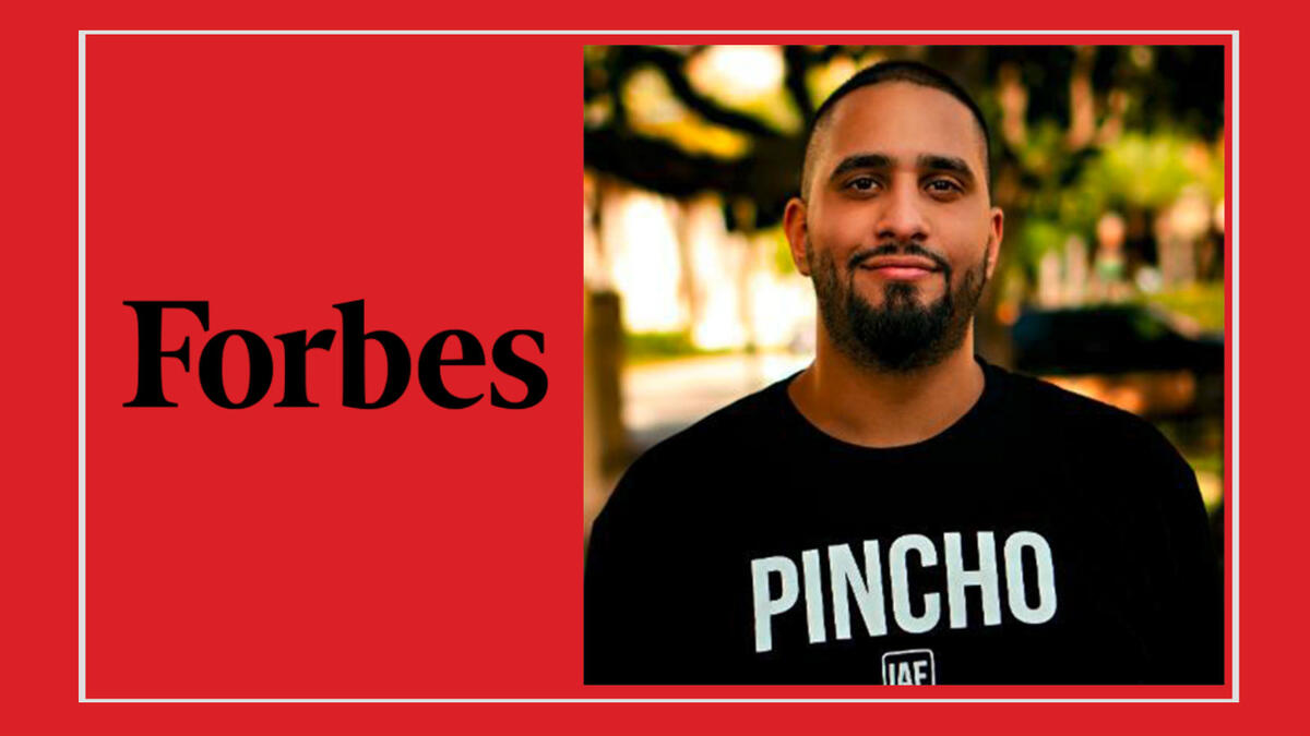 المركز الرابع: نزار أحمد من فلسطين / العمر: 28 عامًا / شريك مؤسس لشركة Pincho Factory، بدأ مسيرته بـ6.27 دولار كان يدخرها في البنك، والآن أصبح يدير سلسة مطاعم في أمريكا بجنوب فلوريدا، وعددها 10 مطاعم.