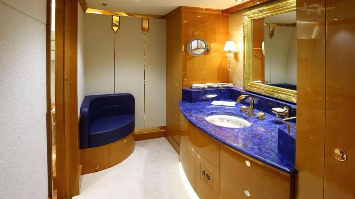 Inside Boeing 747-8i. (Facebook)