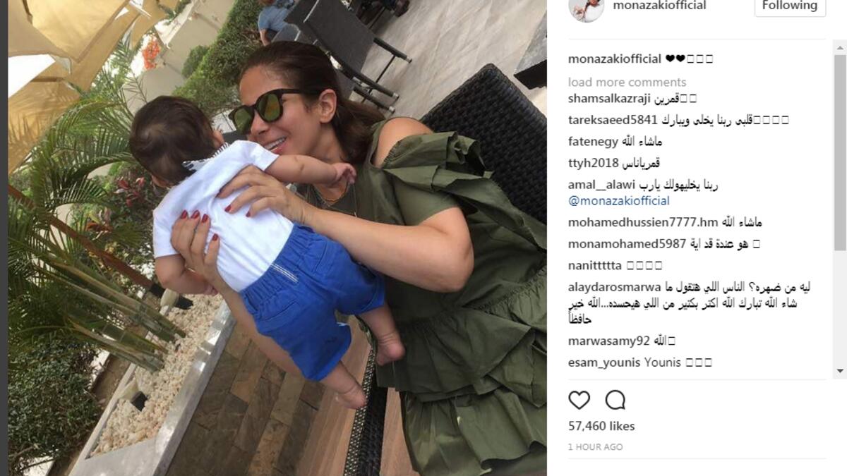 منى زكي أنجبت مولودها الثالث "يونس" من زوجها الفنان أحمد حلمي يوم 3 يناير