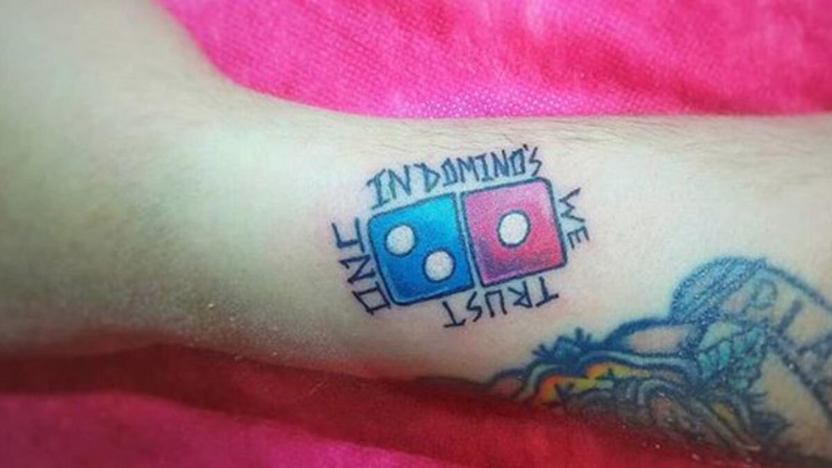 After hundreds of posts appear across social media Domino's was forced to impose strict rules upon entry (Twitter)