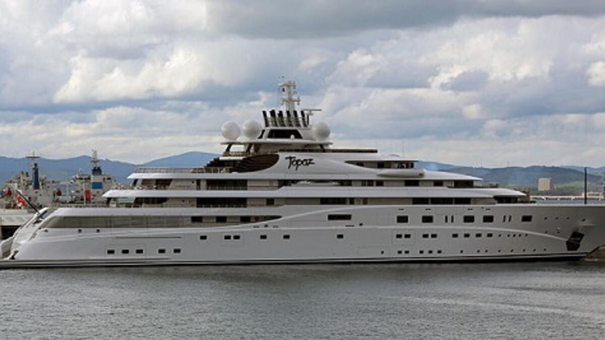 The Top 10 Largest Superyachts Owned by Arabs Al Bawaba