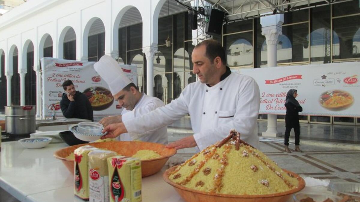 International Couscous Festival in Algeria (Twitter)