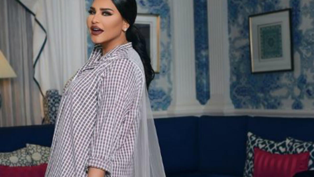Ahlam posted pictures of herself wearing multiple Jalabiya designs that are available on her online store to
