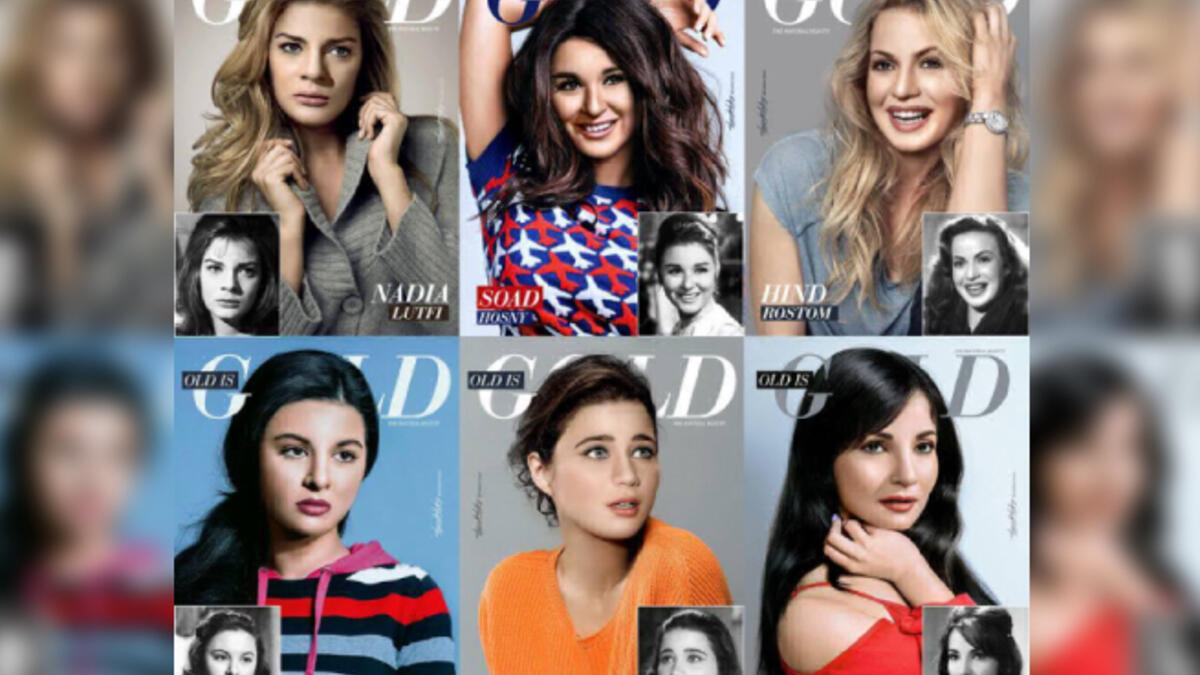 What If Arab Egyptian Actresses of the Past Appeared on Current Magazine Covers