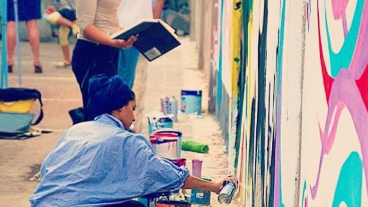 Baladk’s theme this year “resistance” (Instagram)