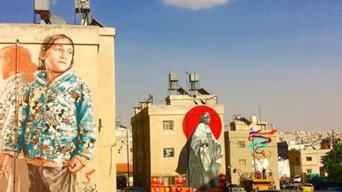 Baladk making Jordan beautiful one building at a time (Instagram)