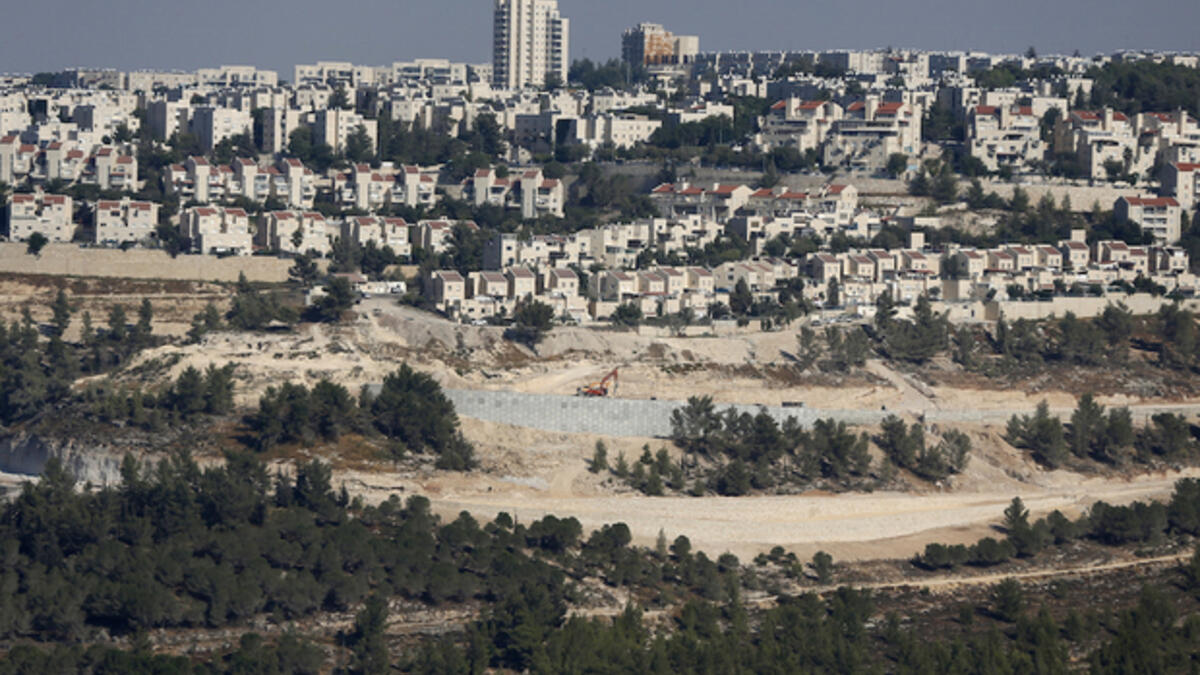 Israel Palestine Settlement UN Resolution