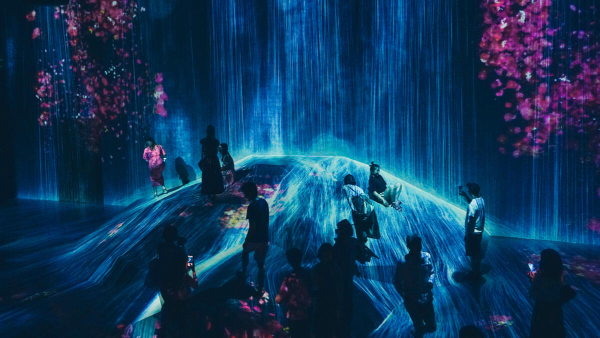 'Interact With Art' World's First Digital Art Museum in Japan Al Bawaba