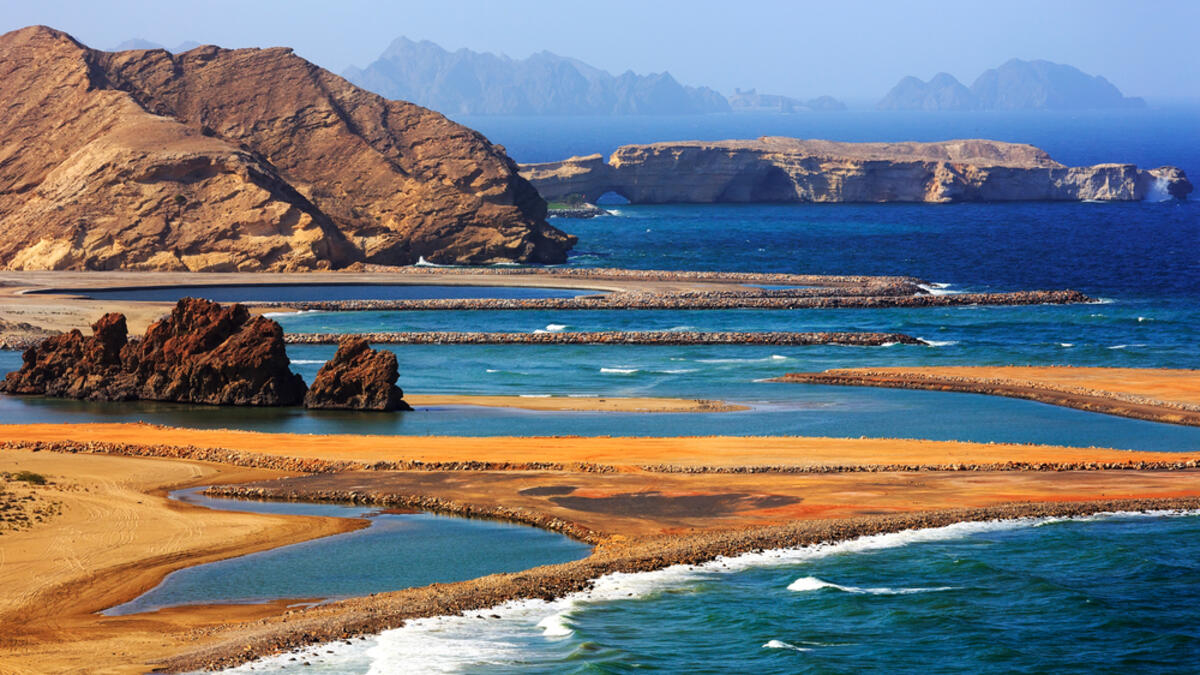 Muscat, Oman
From amazing golden sandy beaches to refreshing turquoise waters, surrounded by mountains and desert (Shutterstock/File Photo)