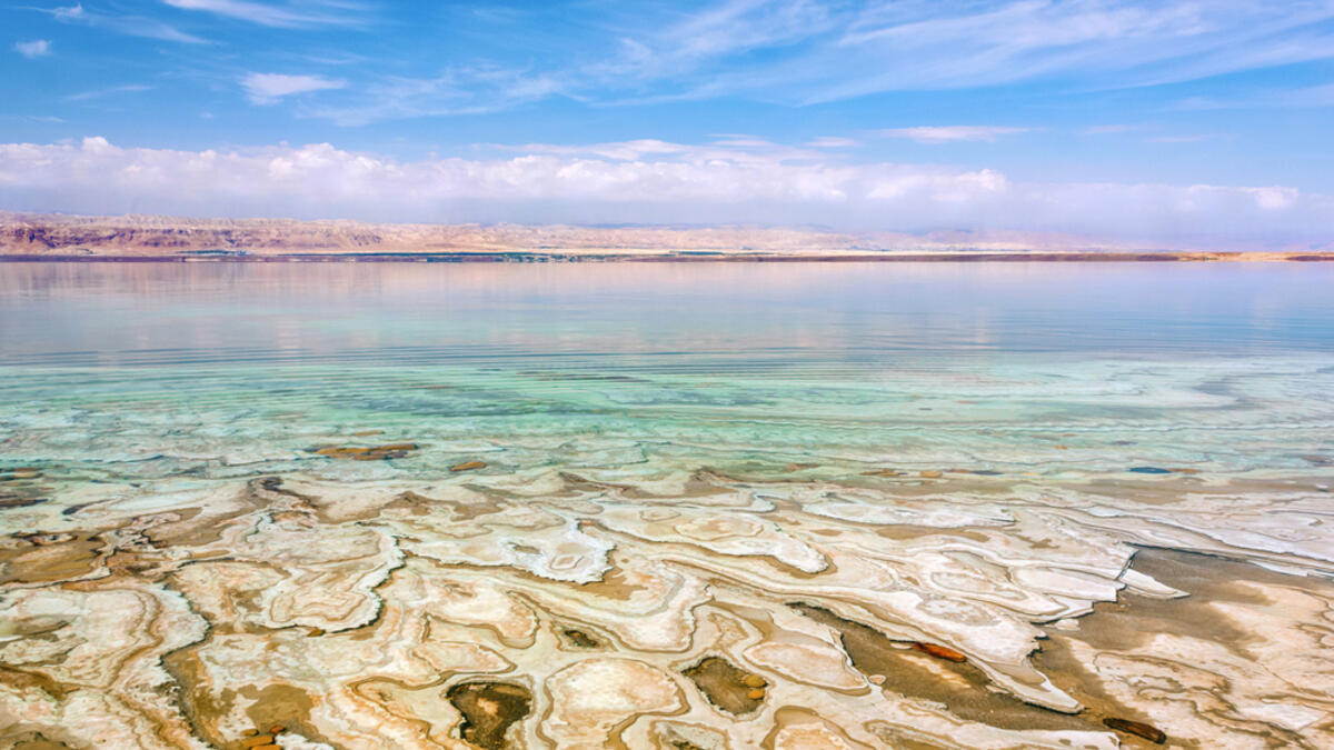 The Dead Sea, Jordan
Bordering Israel, the West Bank and Jordan – is a salt lake whose banks are more than 400m below sea level, the lowest point on dry land (Shutterstock/File Photo)