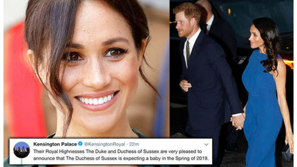 موعد الولادة: عندما نشر قصر كنسينغتون بيانًا في أكتوبر 2018، يعلن فيه أن دوقة ساسكس حامل، قالوا بكل بساطة إن "ميغان تنتظر مولودًا في ربيع 2019"، لكن "ماركل" كانت أكثر دقة حين قالت  خلال زيارتها إلى بيركينهيد في يناير الماضي بأنها في شهرها السادس.