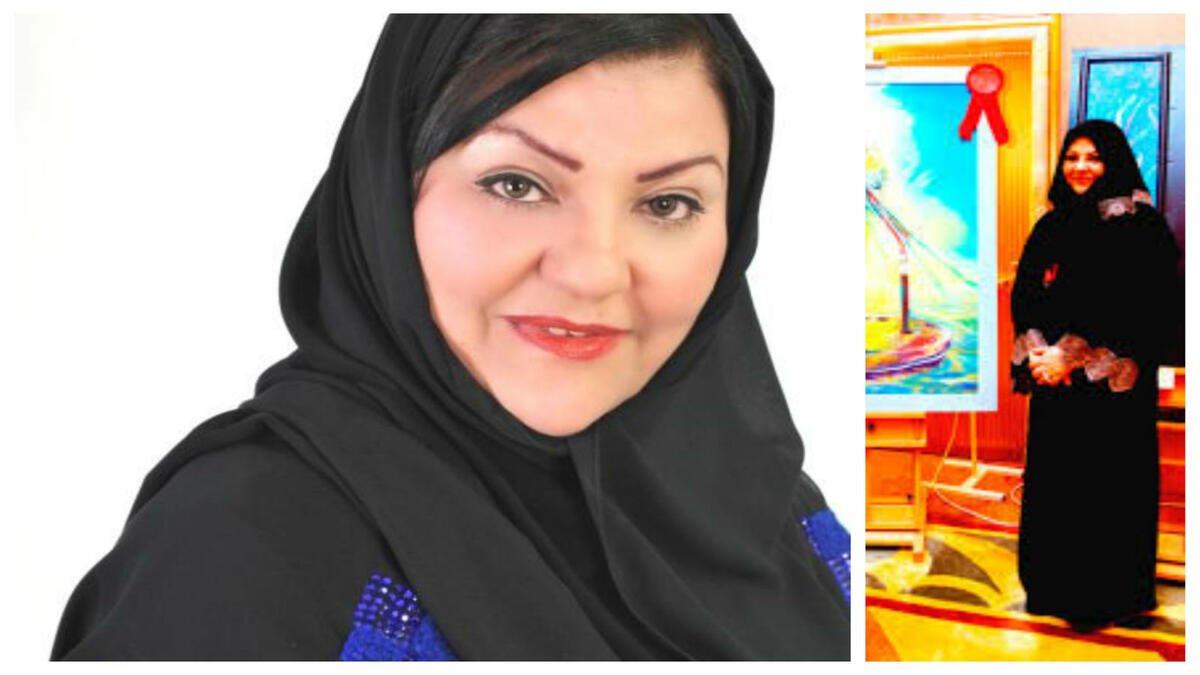 الفنانة هدى العمر: رسامة تشكيلية حاصلة على شهادة أكاديمية في مجال الفنون الجميلة من الأكاديمية الملكية جامعة لندن، ولها 100 مشاركة منها 69 مشاركة محلية أهمها معرض "الجنادرية و30 مشاركة دولية.