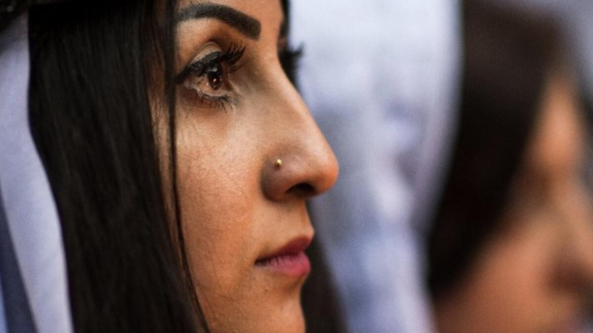 Yazidis in northern Iraq celebrating the Festival of Assembly (AFP)