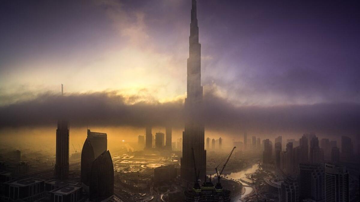 Panorama city of Dubai,UAE (Facebook)