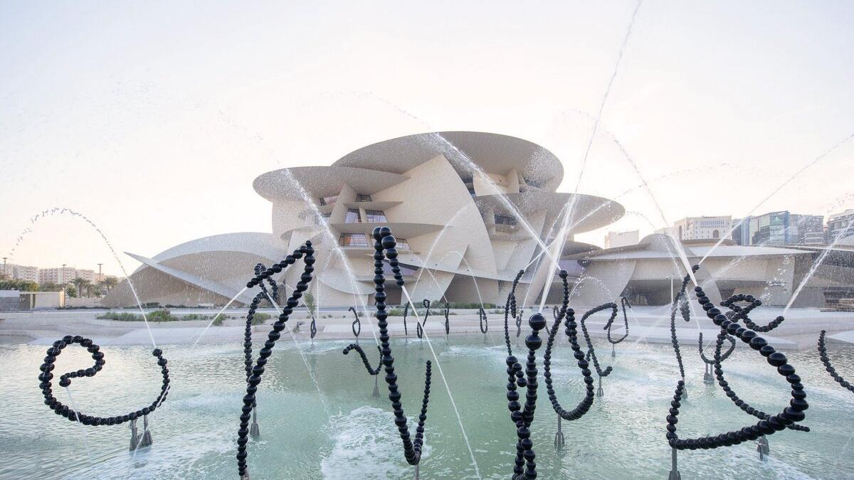 Opens the National Museum of Qatar by Ateliers Jean Nouvel (Twitter)