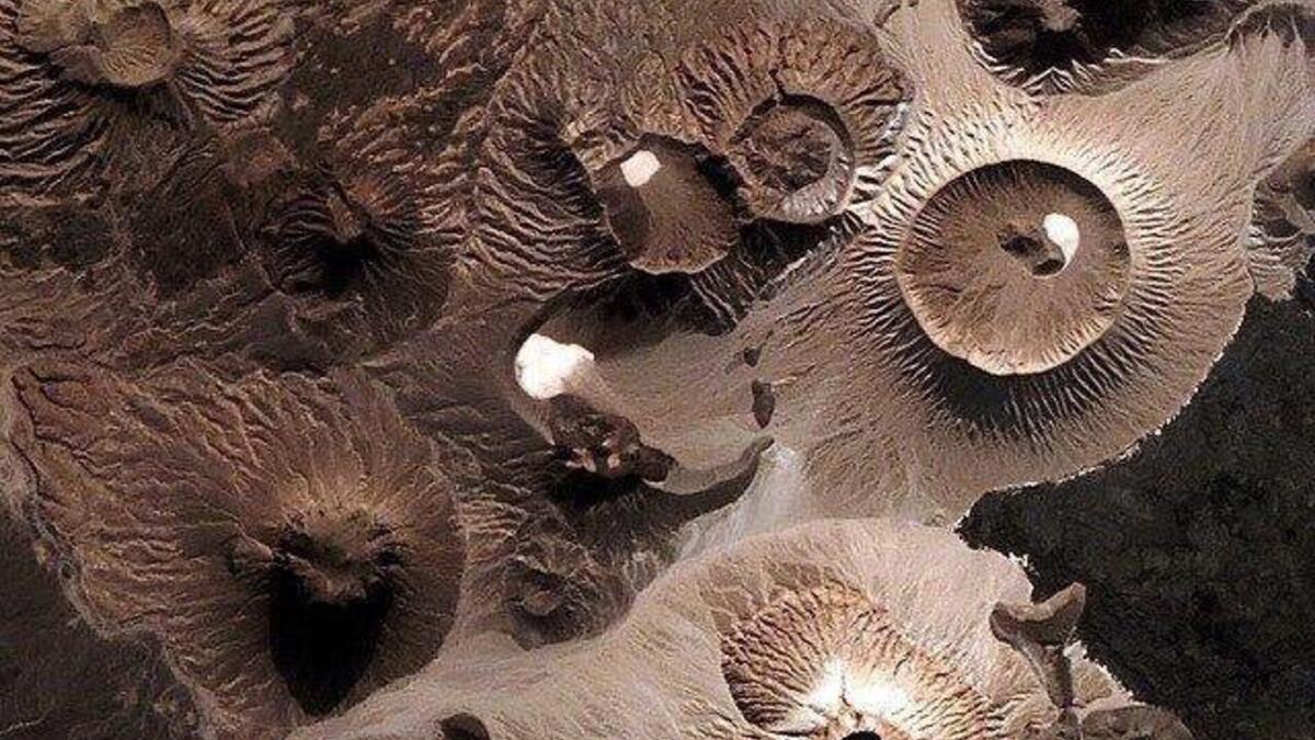 البراكين الخاملة على بعد مسافة قصيرة من الساحل، بالإضافة إلى وجود محمية طبيعية تحتضن حيوانات كالذئب العربي والوشق والنمر العربي وأنواعا مختلفة من الطيور المحلية والمهاجرة.