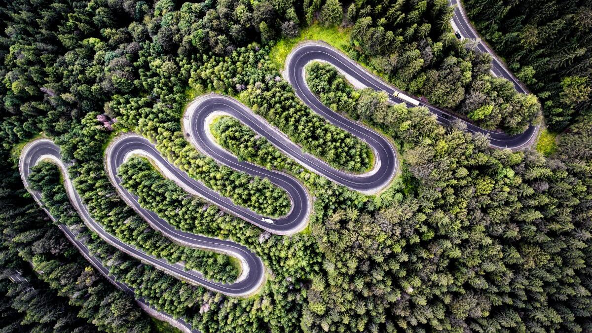 الجائزة الثانية عن فئة الطبيعة صورة بعنوان "Infinite road to Transylvania" "الطريق اللانهائي إلى ترانسيلفانيا" وهو إقليم يقع في قلب رومانيا، التقطت من قبل كالين ستان