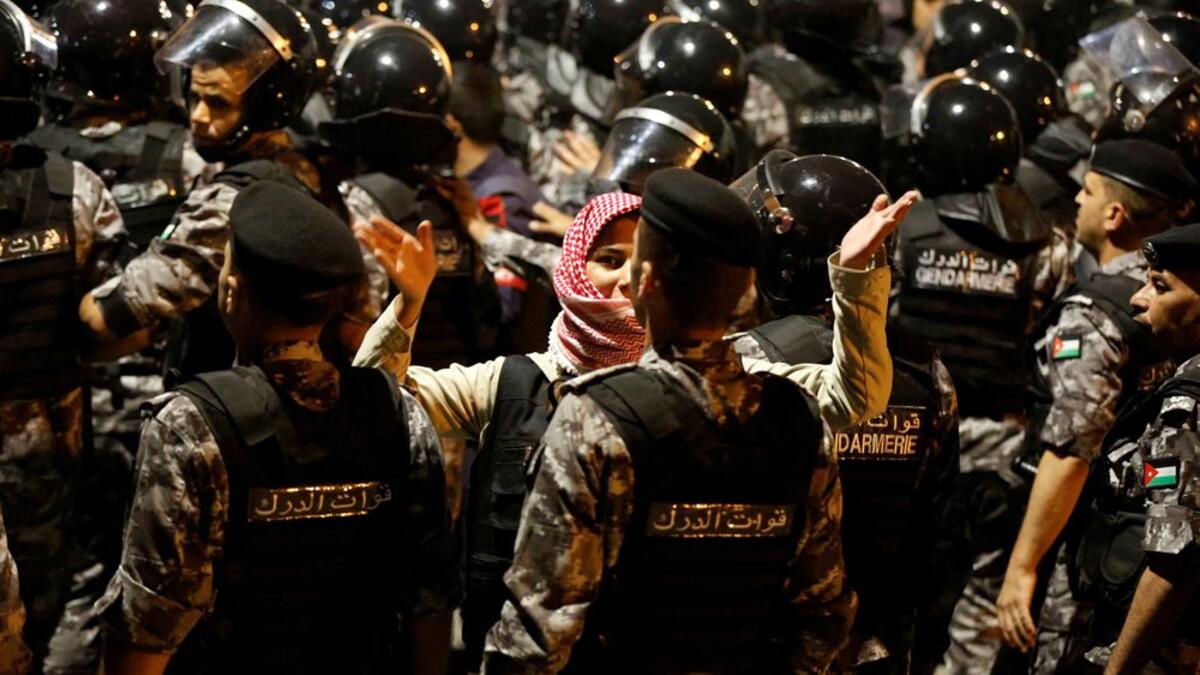 Largest anti-government protests in years over tax increases in Jordan /Twitter