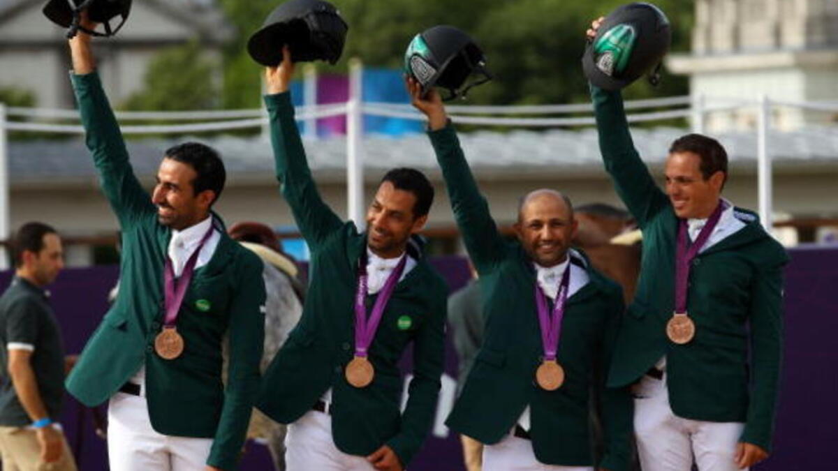 Equestrian team adds a Bronze to the Kingdom's medal count