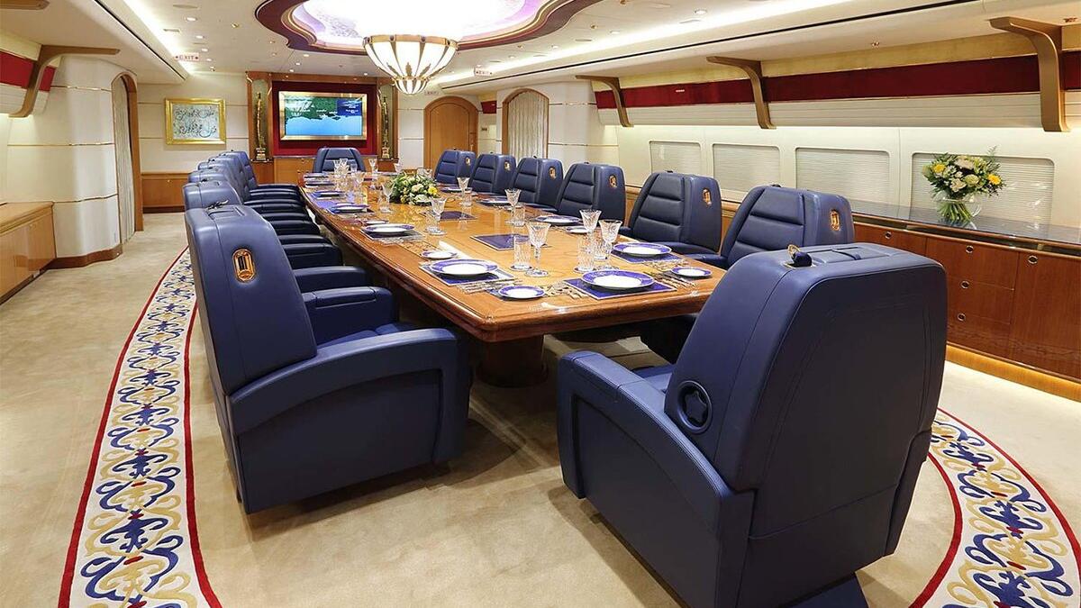 Inside Boeing 747-8i. (Twitter)