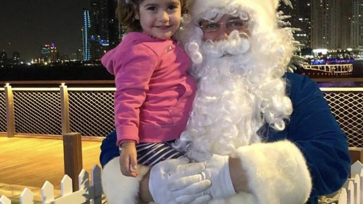 Santa's Island sparkles the brightest and brims with lively shopping and festivities at Bluewaters Dubai (Twitter)