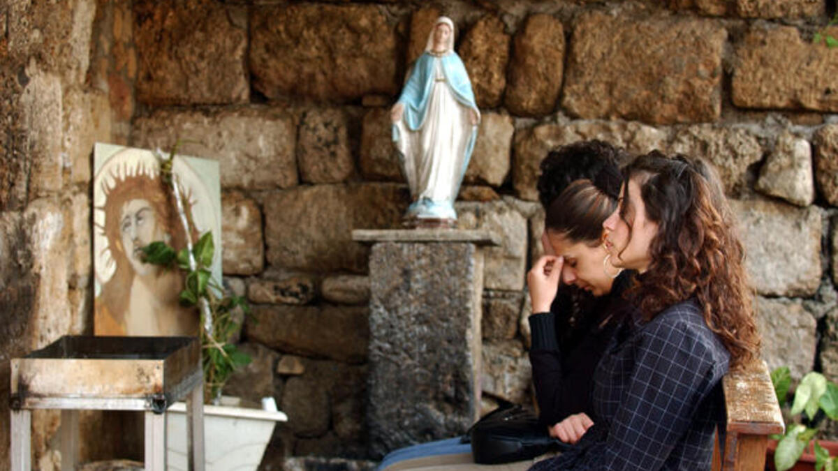 Lebanon: with egg hunts and thoughts of forming a government after Easter, it was business as usual at Easter in Byblos.