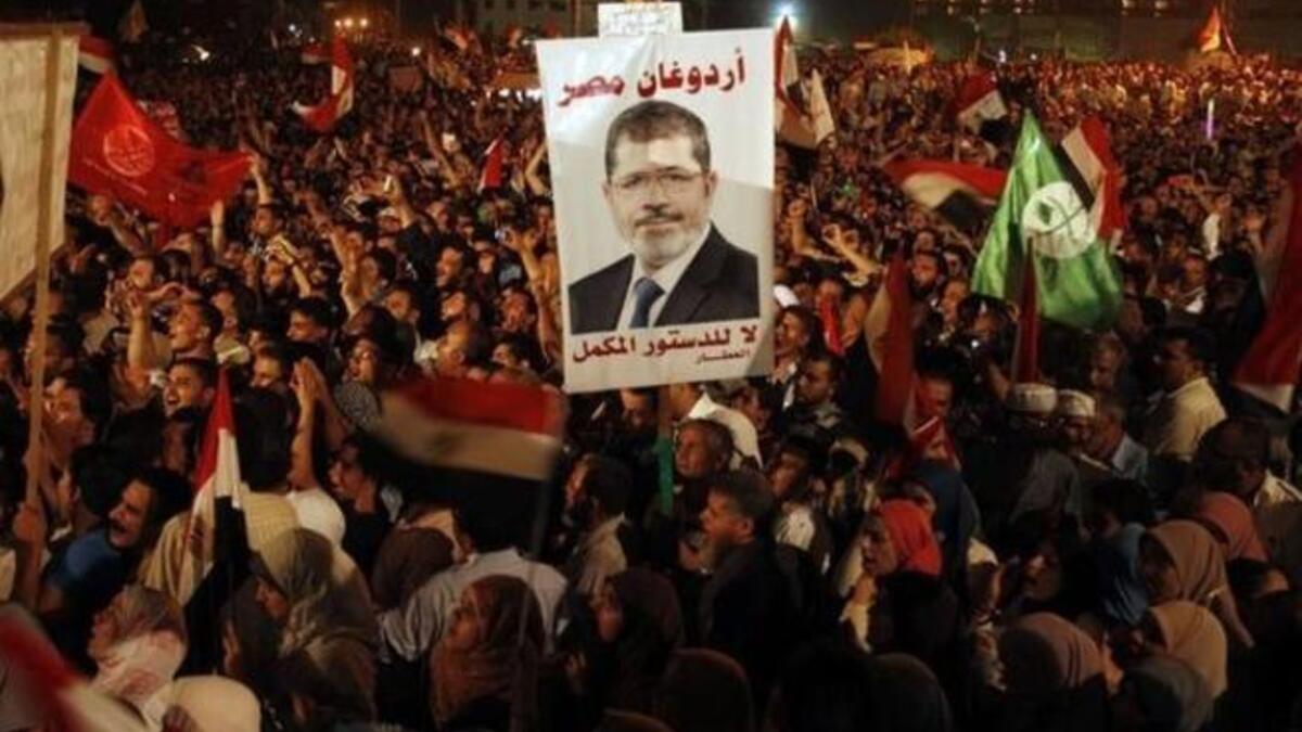 الرئيس المصري محمد مرسي