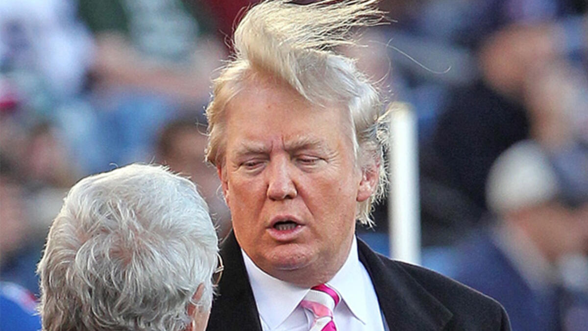 Donald Trump blunders