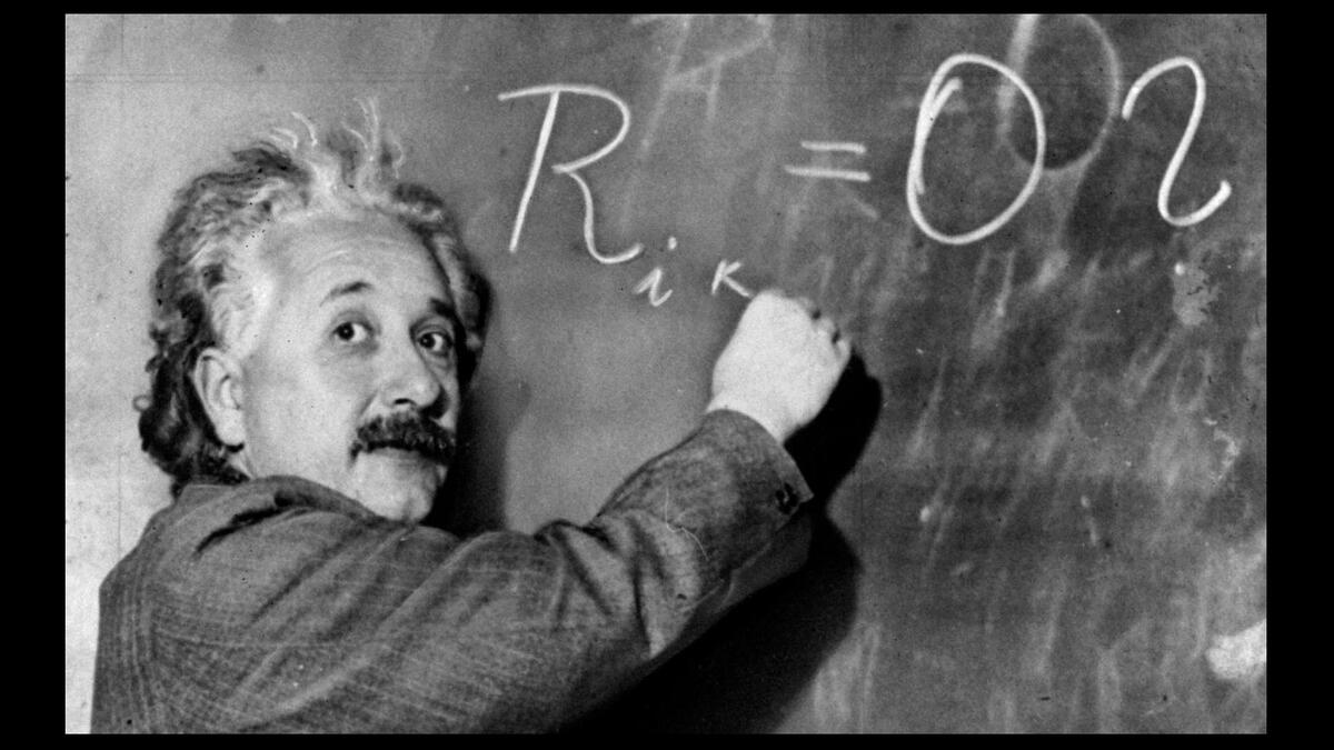 Einstein relativity R=