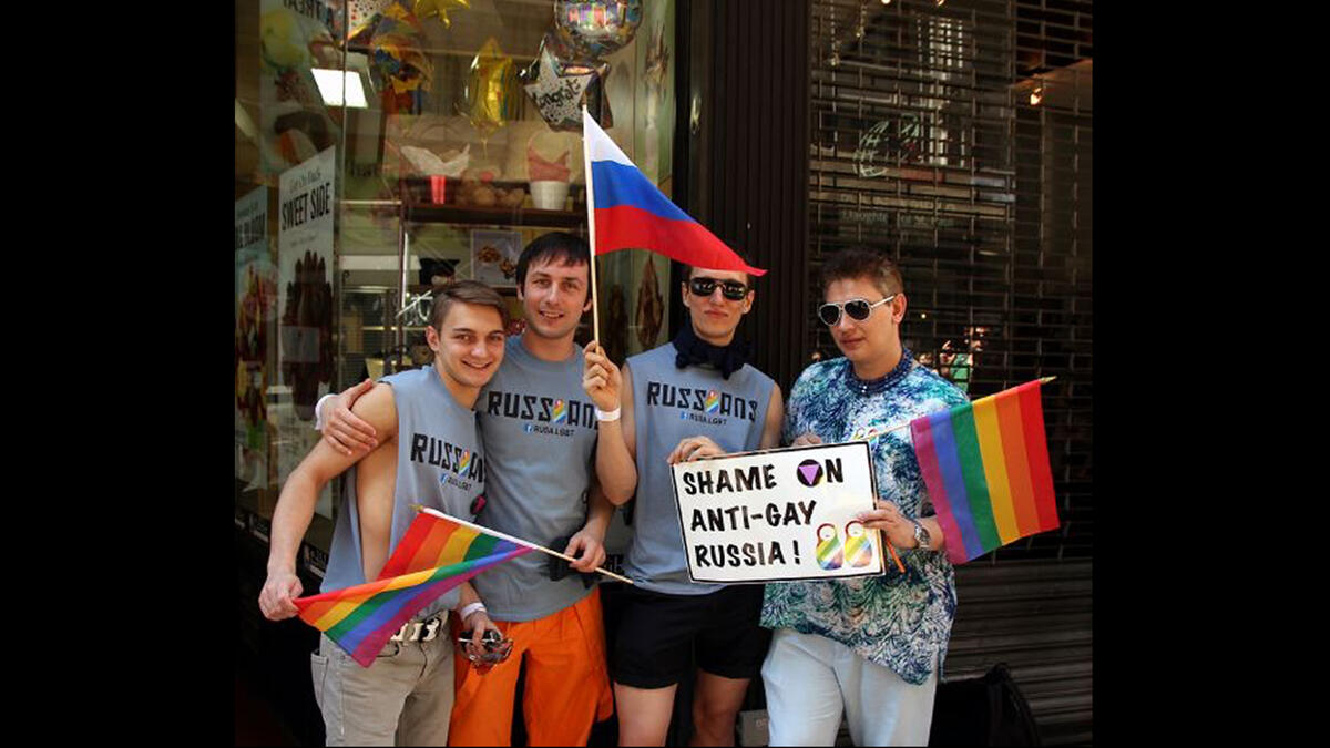 gay parade russia