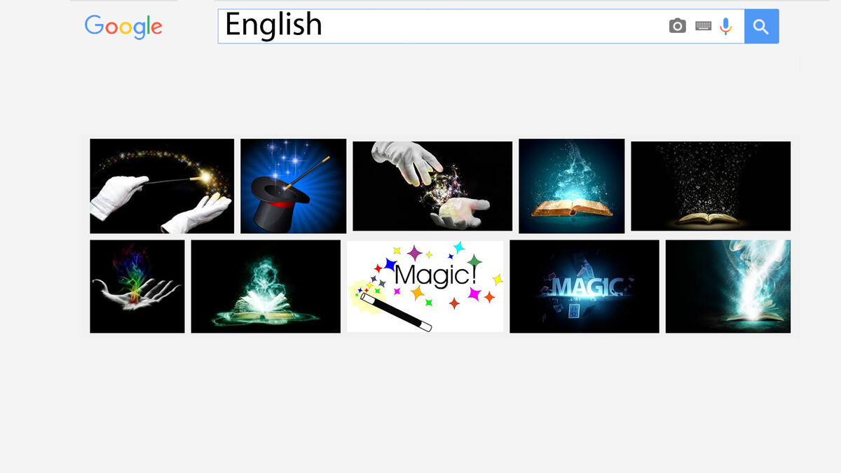 Google images magic