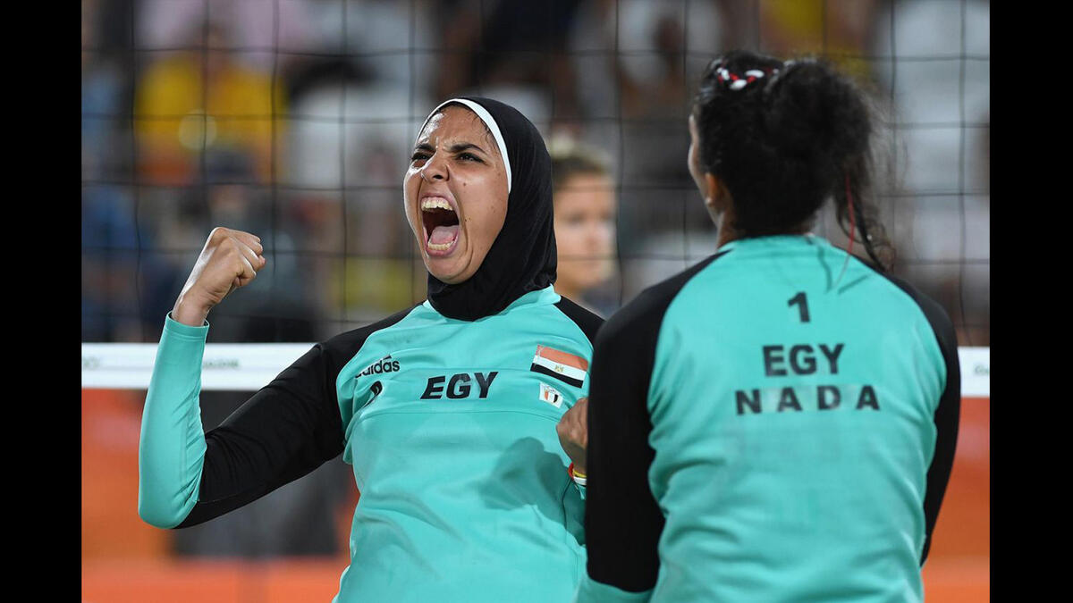 Egypt Hijab Volleyball