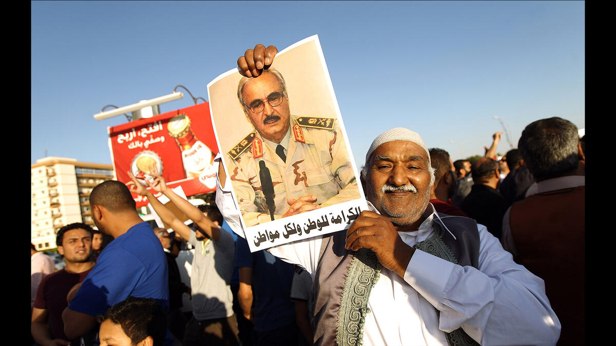 In June 2014, elections are held in Libya, but violence prevents many from casting votes. Nevertheless, a new parliament is sworn into office, lending its support to Haftar, the rogue general. The election sees Islamist groups lose out big time.