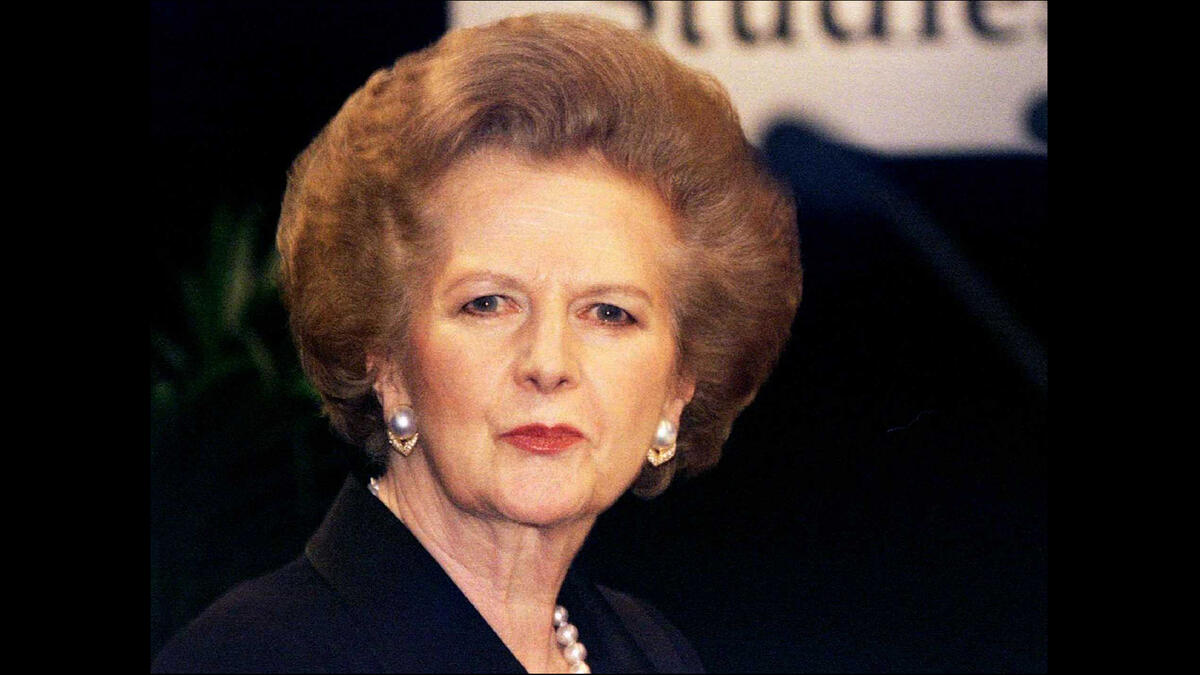 Margaret Thatcher