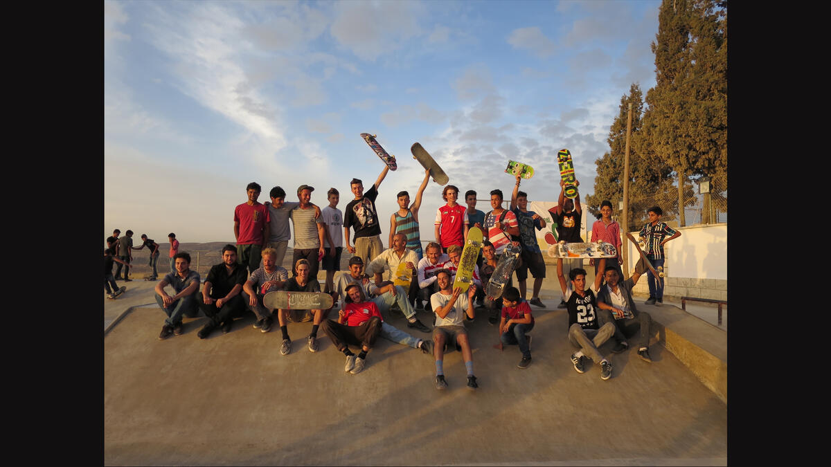 palestine skating skatepark westbank skatepal