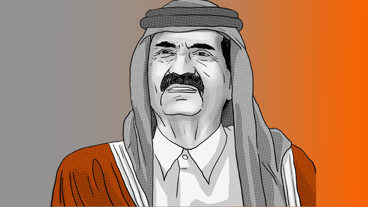 former emir of qatar