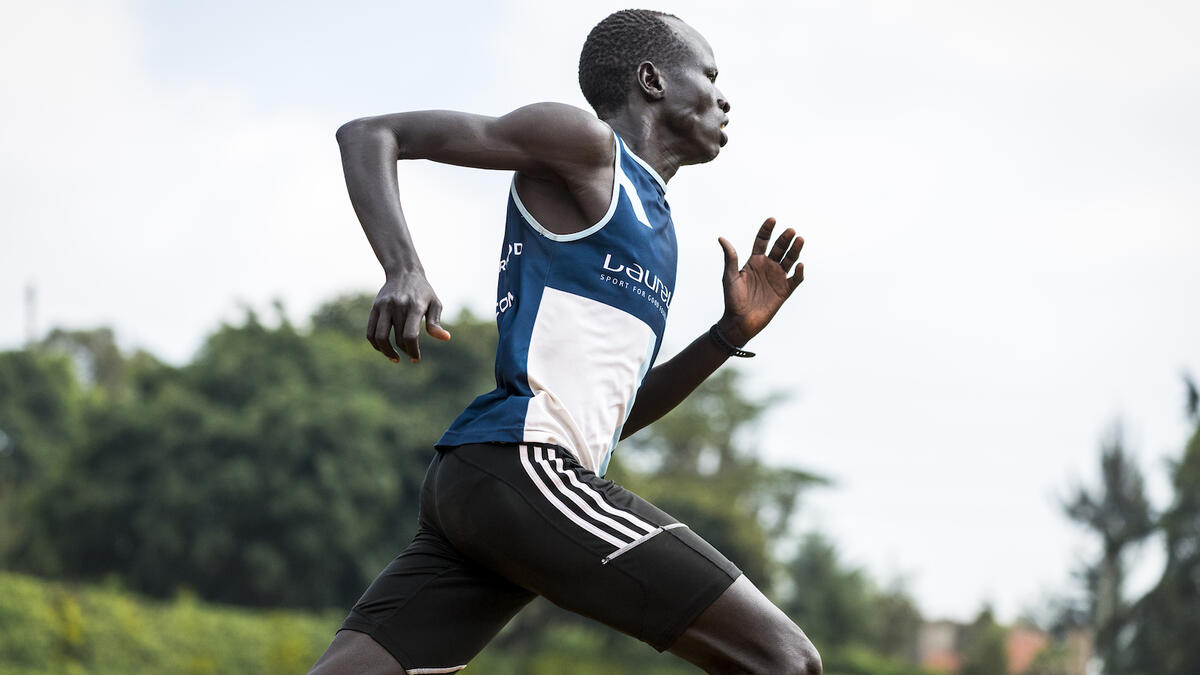 Yiech Pur Biel refugee athlete