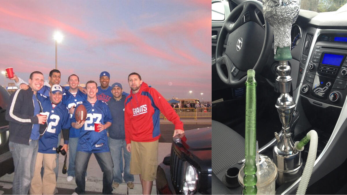 Driving down the back roads: cars are very popular in both cultures. Many Arab youths spend entire weekend nights cruising around with friends, or park at scenic overhangs with shisha and loud music. The South has a tradition of “tailgating” - eating and drinking in the back of cars before sporting events.