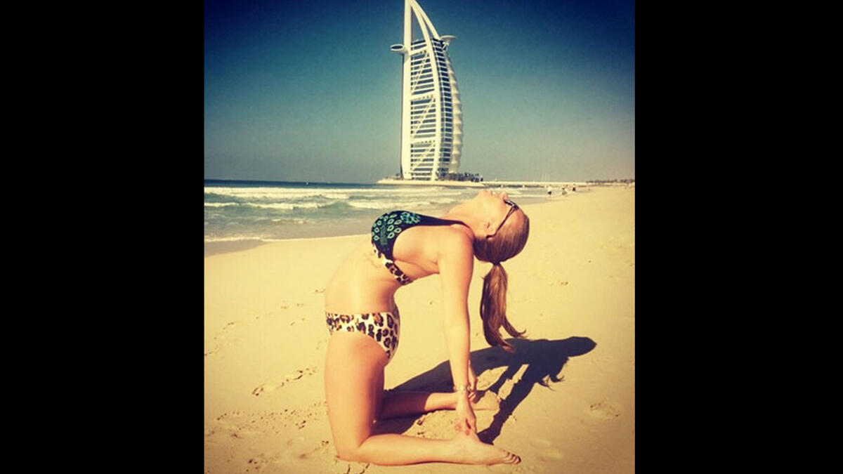 A precious preggers Billy Mucklow made her way to the Middle East this summer. The ‘TOWIE’ star showed off her adorable baby bump at the beach in Dubai. Maybe next time she’ll be back with a little one in her arms.