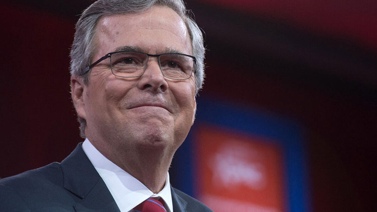 jeb bush grimaces