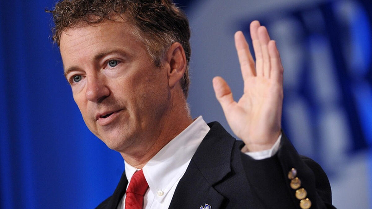 rand paul gives oath