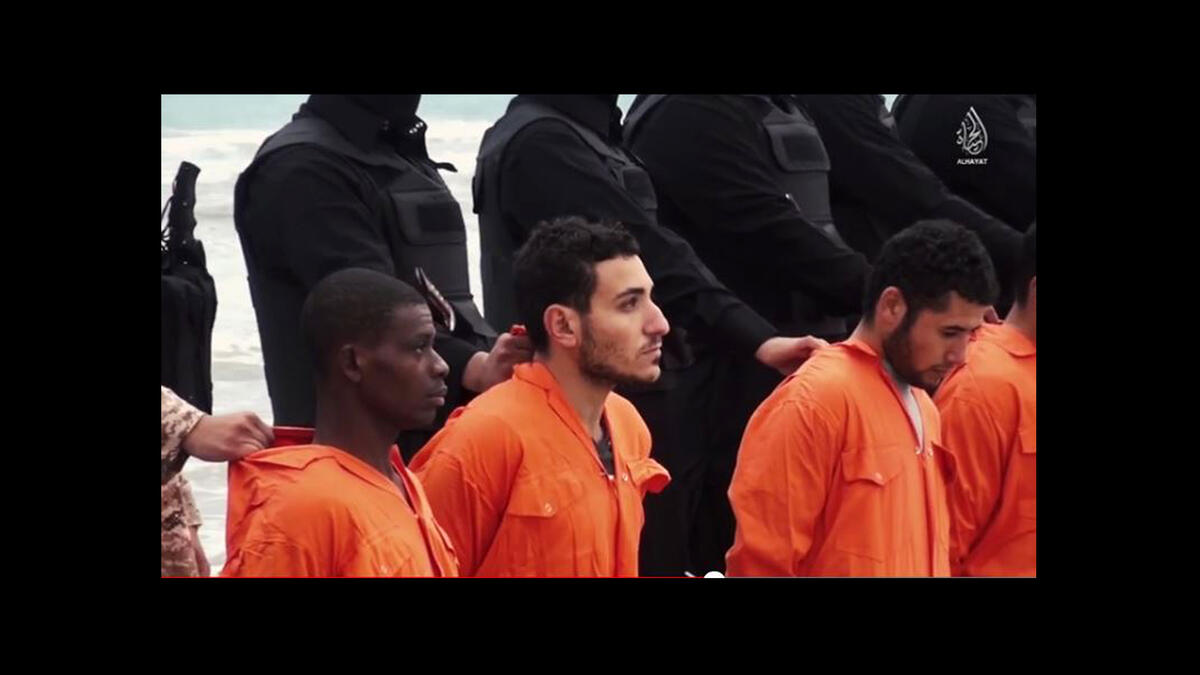Egyptian Coptic Christians beheaded